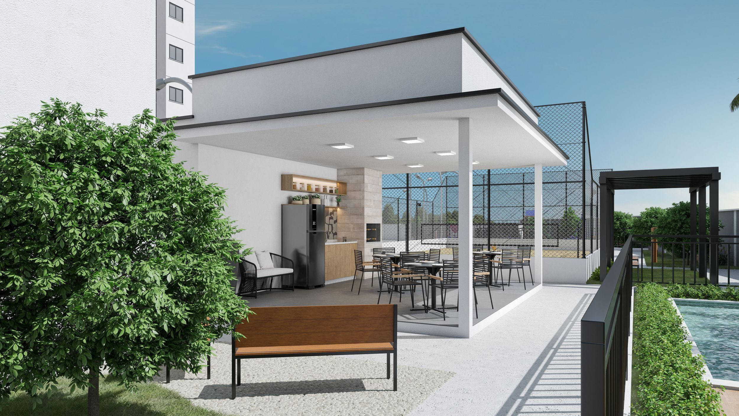 Espaço Gourmet do Zafira Residencial